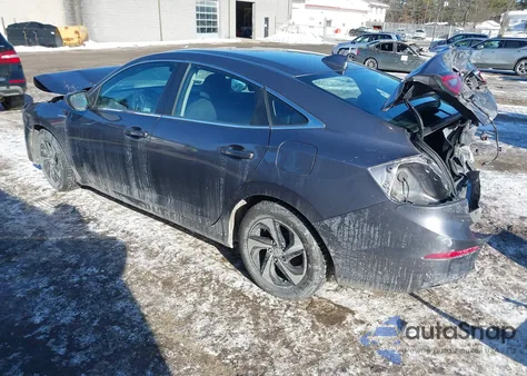 2021 Honda Insight Ex z USA, uszkodzony, nr VIN 19XZE4F53ME010666